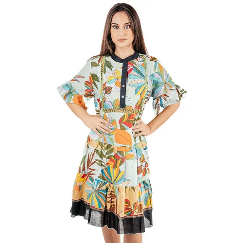 Isla Bonita By Sigris Kratke obleke Kratka Obleka Večbarvna