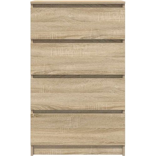  Komoda boja hrasta sonome 60 x 35 x 98,5 cm konstruirano drvo Slike