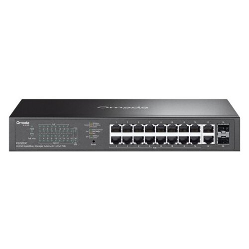 Tp-link Omada ES220GP 20-port gigabit 16xPoE+ 2x SFP managed mrežno stikalo-switch Cene