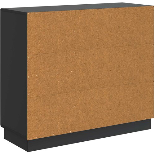  Kreveta Crna 89 x 34,5 x 77 cm Konstruirano drvo Slike