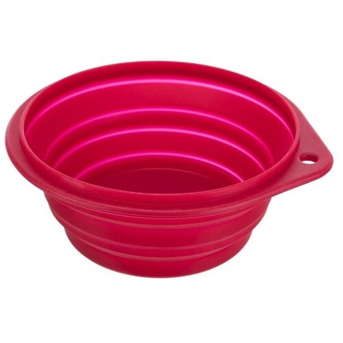 Trixie Potovalna posoda silikon 0,5 l fi14 cm črna ali rdeč Cene