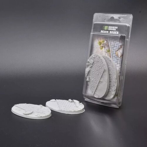 GamersGrass Resin Bases - Urban Warfare - Oval 90mm(x1) Slike
