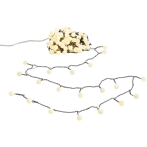 QAZQA Božične lučke zelene s 100 LED diodami bele barve 5m IP44 - Dasher Cene