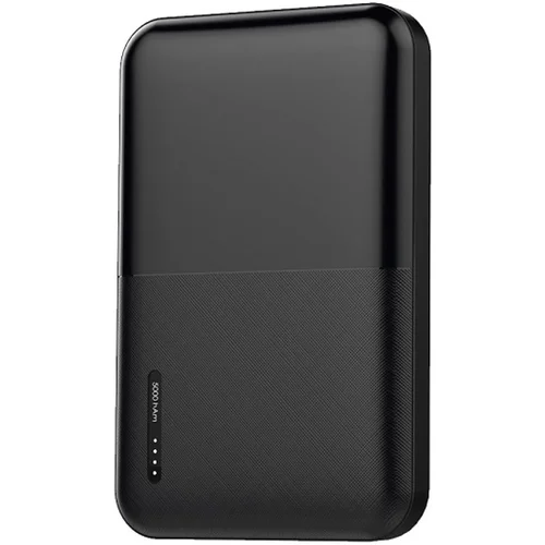 Max Mobile power bank BANK BOX S 5000mAh DUAL USB 2.1A crni