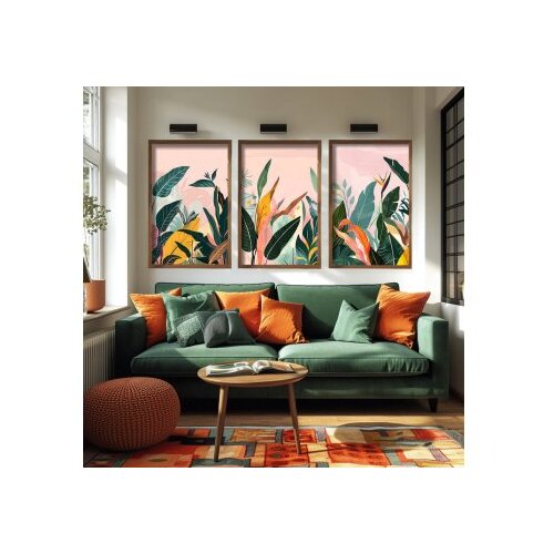 Wallity dekorativna slika GE264-L, 35x47x3,5cm, 3 dela Cene