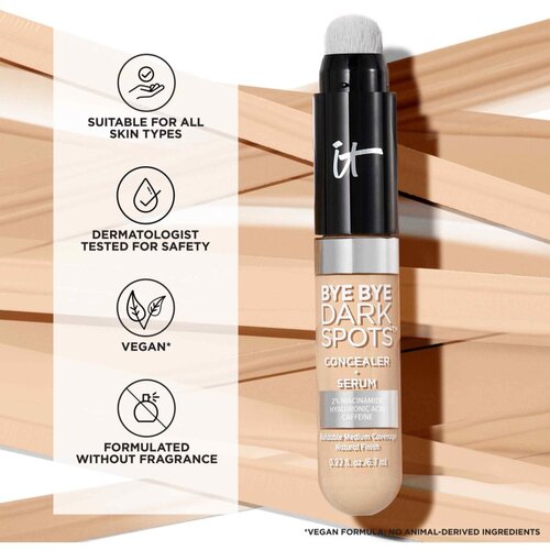 IT Cosmetics Bye Bye Dark Spots kremasti prekrivni korektor za ženske 33 Medium Neutral 7 ml Slike