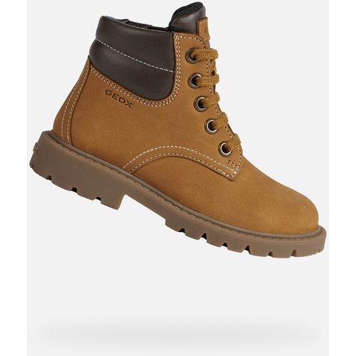 Geox Light brown boys' ankle boots Shaylax - Boys Cijene