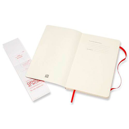 Moleskine Sveska na kvadratiće, Crvena Slike