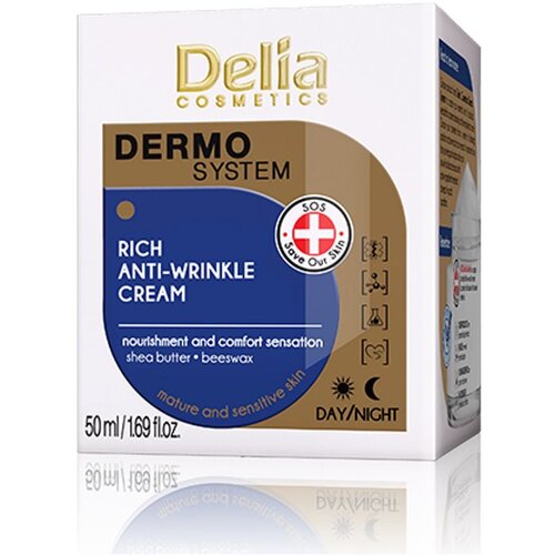 Delia DERMO SYSTEM - Bogata krema sa delovanjem protiv bora 50ml Slike