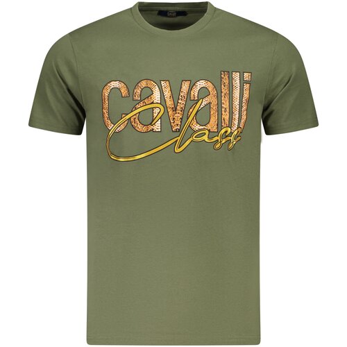 Cavalli Class SHORT SLEEVE T-SHIRT MEN GREEN Cene
