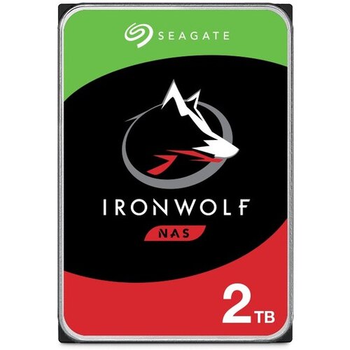 Seagate IronWolf NAS 2TB 3,5&amp;#039;&amp;#039; SATA3 64MB 5900rpm (ST2000VN004) trdi disk Slike