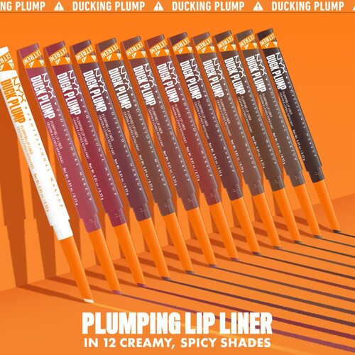NYX Professional Makeup Duck Plump Plumping Lip Liner črtalo za ustnice 0.33 g odtenek 03 Flirty Flip Slike