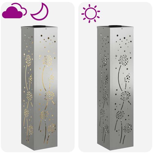  Solarna LED svjetlost za stazu 2 pcs Galvanizirano Slike