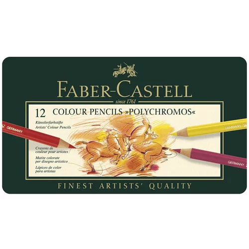 Faber-castell Barvice Faber-Castell Polychromos, 12 kosov