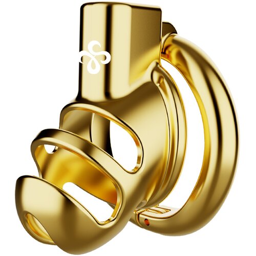 Sevanda Rhino Horn Chastity Cage Gold Slike