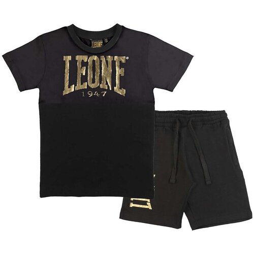 Leone 1947 Otro&scaron;ki kompleti Boy Sets T-Shirt + Bermuda Boxing Club Črna Cene