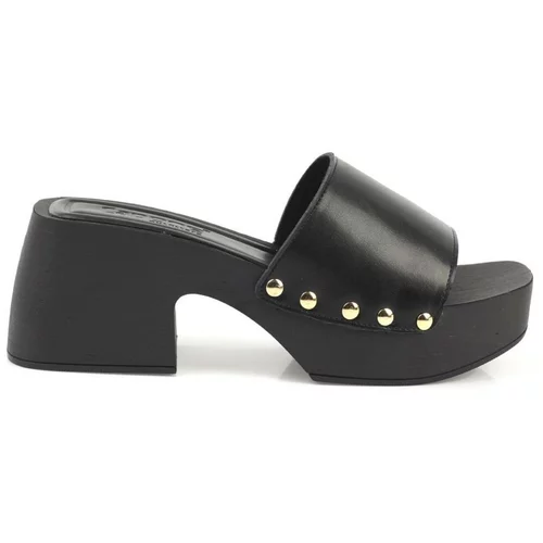 Capone Outfitters Mules - Black - Block