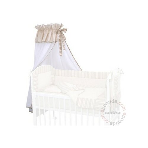 Baby Textil bebi baldahin za krevetac / Elegant bež Slike