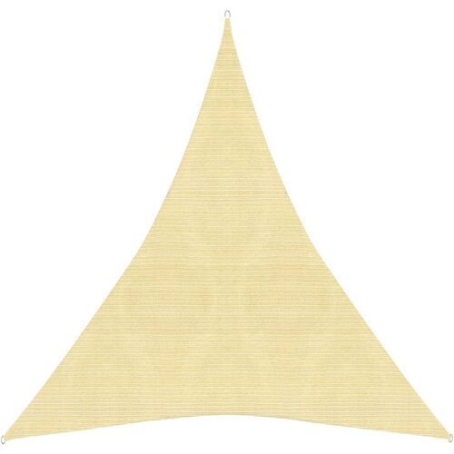 vidaXL Senčno jadro 160 g/m² bež 4x5x5 m HDPE Cene