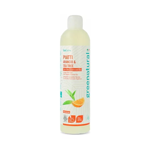 Greenatural Sredstvo za pranje posuđa - naranča i čajevac - 500 ml
