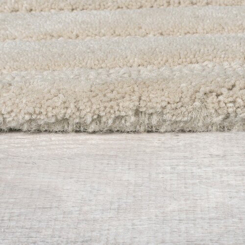 Flair Rugs kremno bela ročno tkana volnena preproga 200x290 cm mesmerise natural &amp;ndash; Slike