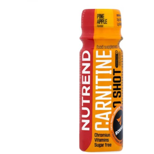 Nutrend Karnitin shot Carnitine 3000 Shot, ukus ananasa, 60 ml Slike