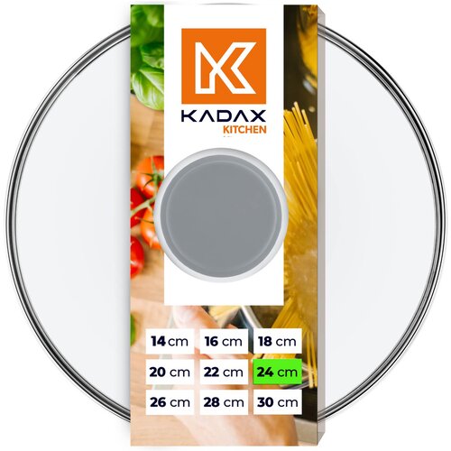 KADAX stekleni pokrov 24 cm univerzalni toplotno odporen pokrov za lonce in ponev, (5000551565) Cene