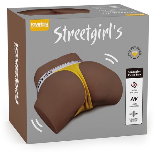 Lovetoy 2024 Masturbator Lovetoy Streetgirl&amp;#039;s Sensation Pulse Lll Brown Slike