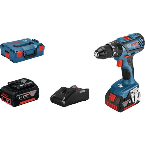 Bosch Gonilnik vrtalnega kladiva GSB 18V-28\, 2 akumulatorja GBA 18V\, hitri polnilec GAL 18V-40 Professional GSB 18V-28 -akumulatorski udarni vrtalnik vklj. 2 akumulatorja, (21512445) Cene
