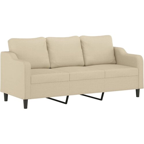  Trosjed od tkanine krem 180 cm Slike