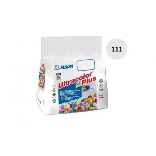 MAPEI Fugirna masa Mapei Ultracolor Plus 111, srebrno siva (2 kg) Cene