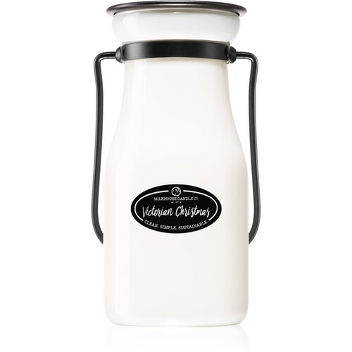 Milkhouse Candle Co. Creamery Victorian Christmas mirisna svijeća Milkbottle 227 g Cijene