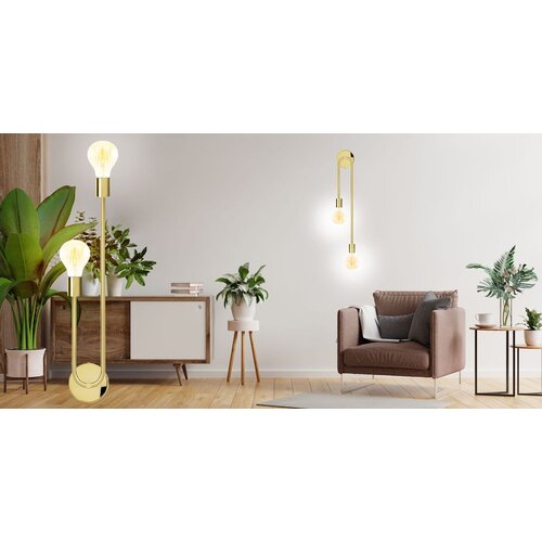 Toolight ZIDNA SVJETILJKA APP1148-2W ZLATNA Slike
