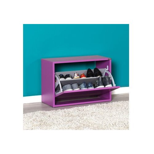 Woody Fashion Stalak za cipele Shc-110-Uu-1, 60 cmx42 cmx30 cm, ljubičasta Slike