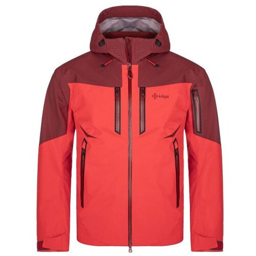 Kilpi Men&amp;#039;s outdoor waterproof jacket HASTAR-M Red Slike