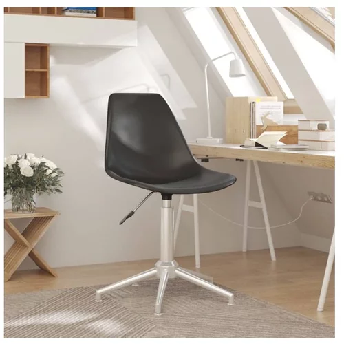  Vrtljiv pisarniški stol svetlo siv PP