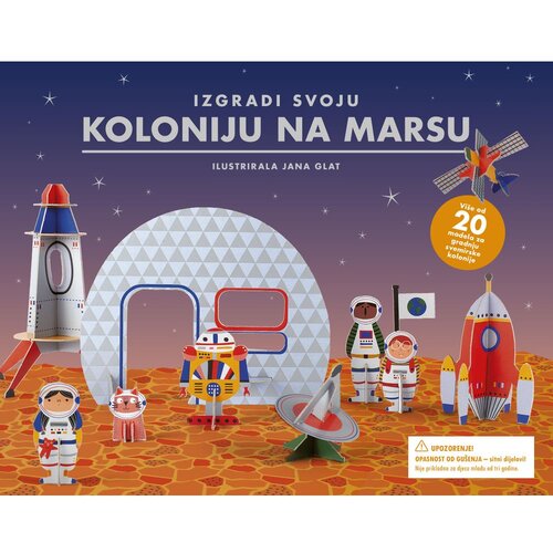&amp;Scaron;kolska knjiga Izgradi svoju koloniju na Marsu Slike