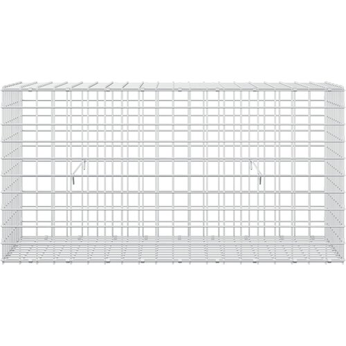  Gabion s 5 mm žicom i mrežom 5x5 cm 50x100x50 cm Slike