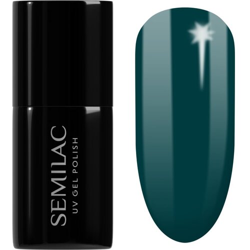 Semilac UV Hybrid Winter Collection gel lak za nohte z uporabo UV/LED lučke odtenek 606 Cool Green 7 ml Cene