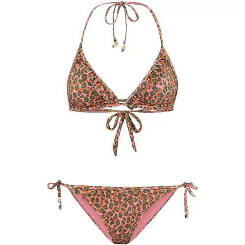 Shiwi Bikini 'LIZ' kivi / temno zelena / roza / rdeča