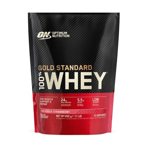 Optimum Nutrition 100% Whey Gold Standard, 450 g - Vanilla, (20497107) Slike