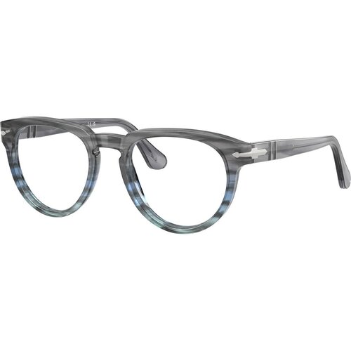 Persol Mu&amp;scaron;ke naočare za dioptriju 0PO3377V 1205, Okrugle, Sivi Slike