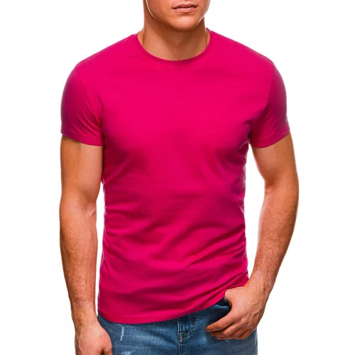 Edoti Men's plain t-shirt