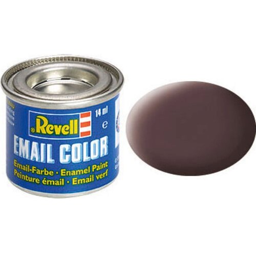 Revell Enamel Color - Leather Brown Matte, 14 ml Slike