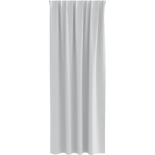 VidaXL Zavjese sa zavjesama 2 pcs Svijetlo siva 225 x 140 cm Poliester Slike