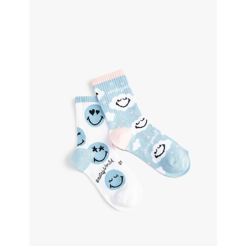 Koton SmileyWorld® Socks Set Licensed, Pair of 2 Slike