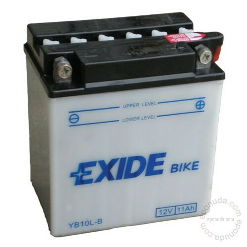 Exide BIKE YB10L-B 12V 11Ah akumulator Slike