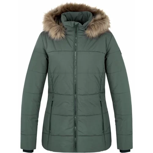 HANNAH MAIRI Ženska zimska jakna za grad, zelena, veličina