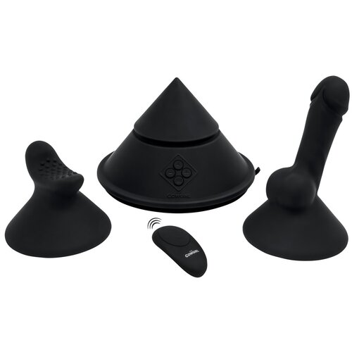 The Cowgirl Cone - pametna seks ma&amp;scaron;ina s različitim dodacima (crna) Slike