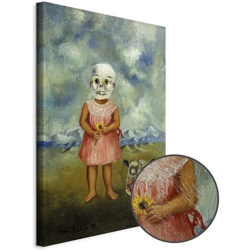  Slika - Frida Kahlo &ndash; Girl with Death Mask (She Plays Alone) 80x120 Premium Print Cijene
